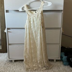 Beautiful Lacey cream dress